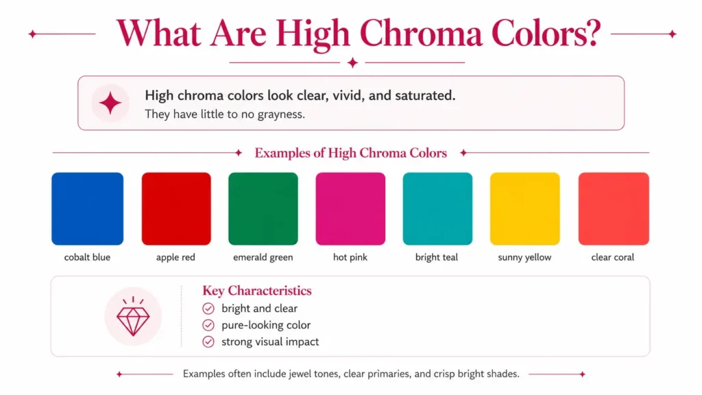 What Are High Chroma Colors