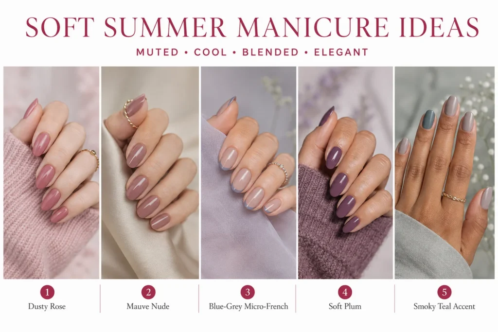 Soft Summer Manicure Ideas