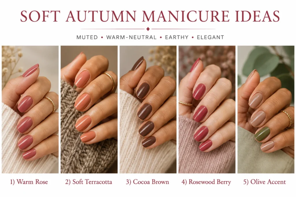 Soft Autumn Manicure Ideas