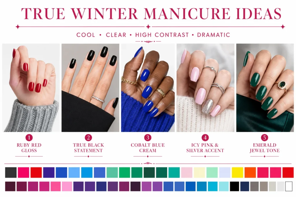 True Winter Manicure Ideas
