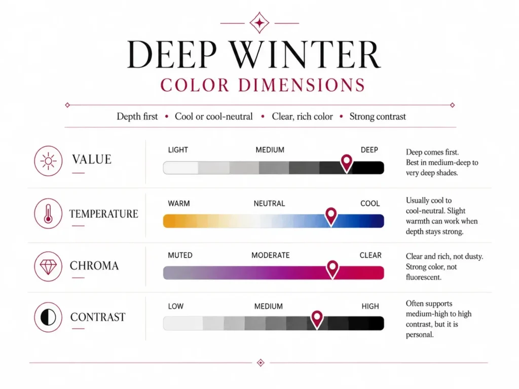 Deep Winter Color Dimensions