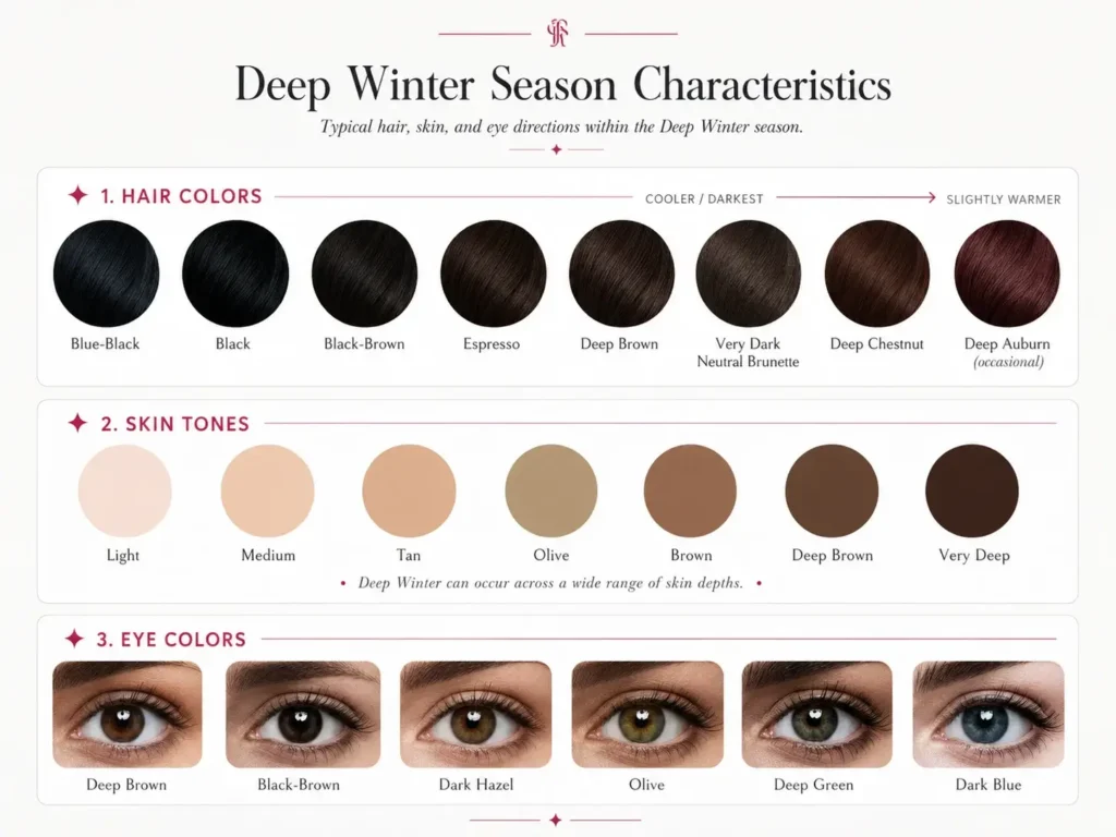 Deep Winter Season Characteristics