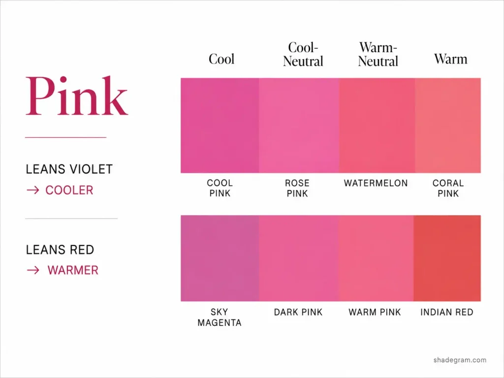 Pink color